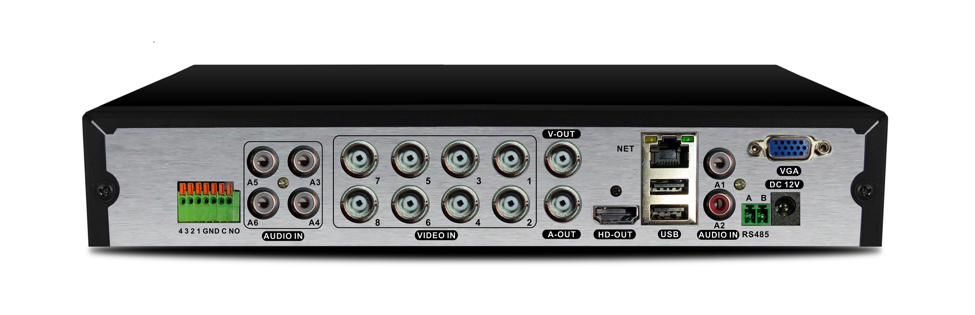 AltCam DVR823 XVR Видеорегистратор 8 канальный 8Mp_Lite 1080P 6 аудио (SATA*1 8ТБ) BitVision