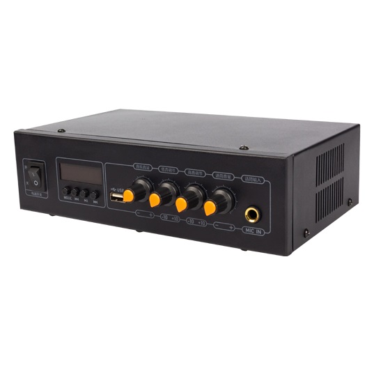 УН-1030 Усилитель трансляционный 30Вт, 1 зона, MP3 (USB/Bluetooth) (штекер 6,3мм)