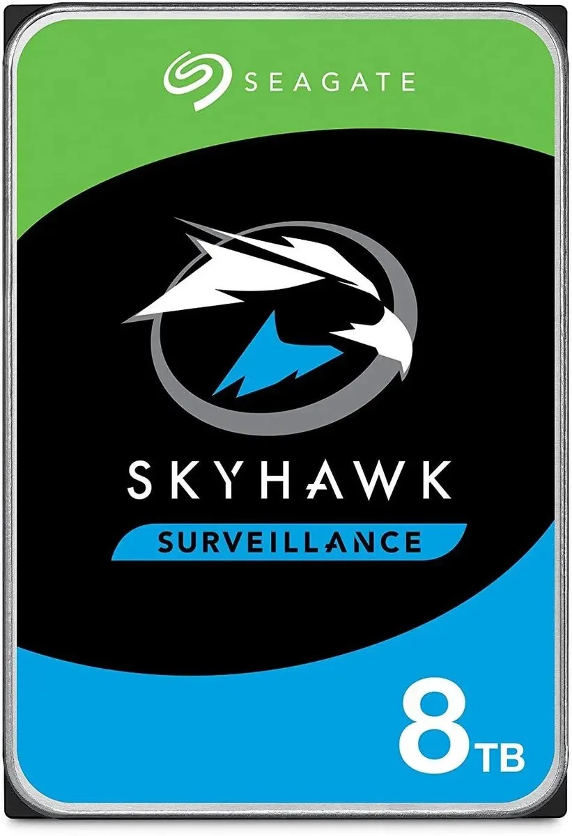 Жесткий диск 8Tb SATA III Seagate Skyhawk <ST8000VX004> 256Mb 7200rpm