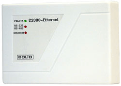 С2000-Ethernet Преобразователь интерфейса RS-232/RS-485 в Ethernet