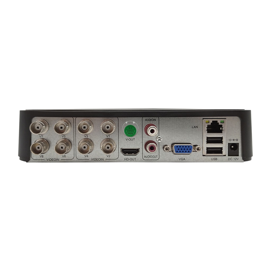 ST-HVR-S0805X20 Видеорегистратор 8 канальный 5Mp 1080N 1 аудио (SATA*1 14ТБ) XMEYE