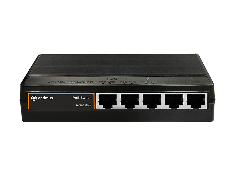 U1I-4F1b/1F Коммутатор 3 порта PoE+1 Poe++(16Вт*4)+1*100Мбит/с