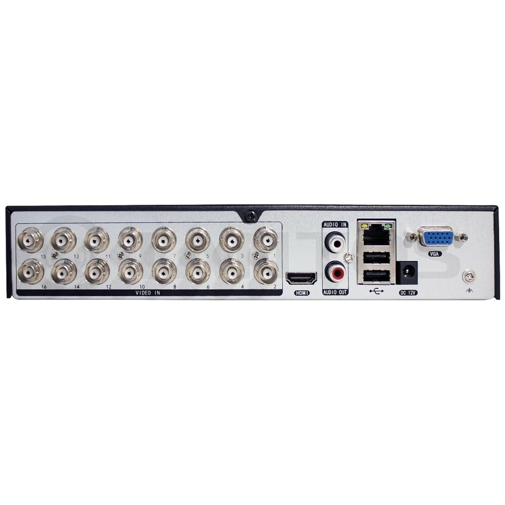 TSr-UV1616 Eco Видеорегистратор 16 канальный 1080N 12 кадров 1 аудио (SATA*1 12ТБ) vms2.tantos.pro