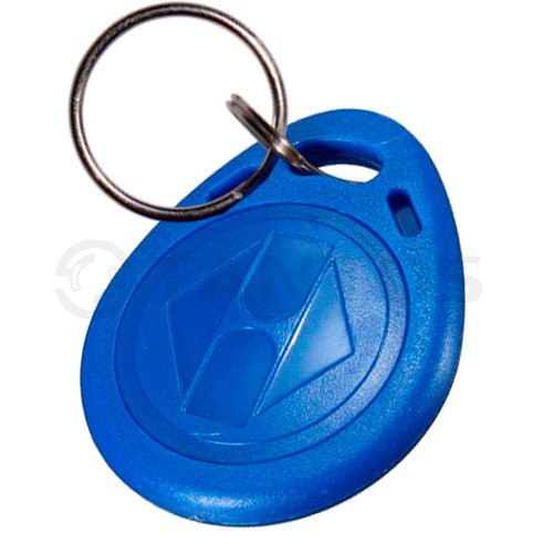 Ключ-заготовка em-marine (Брелок) 43,7*30,5*5,5мм (Синий) T5577