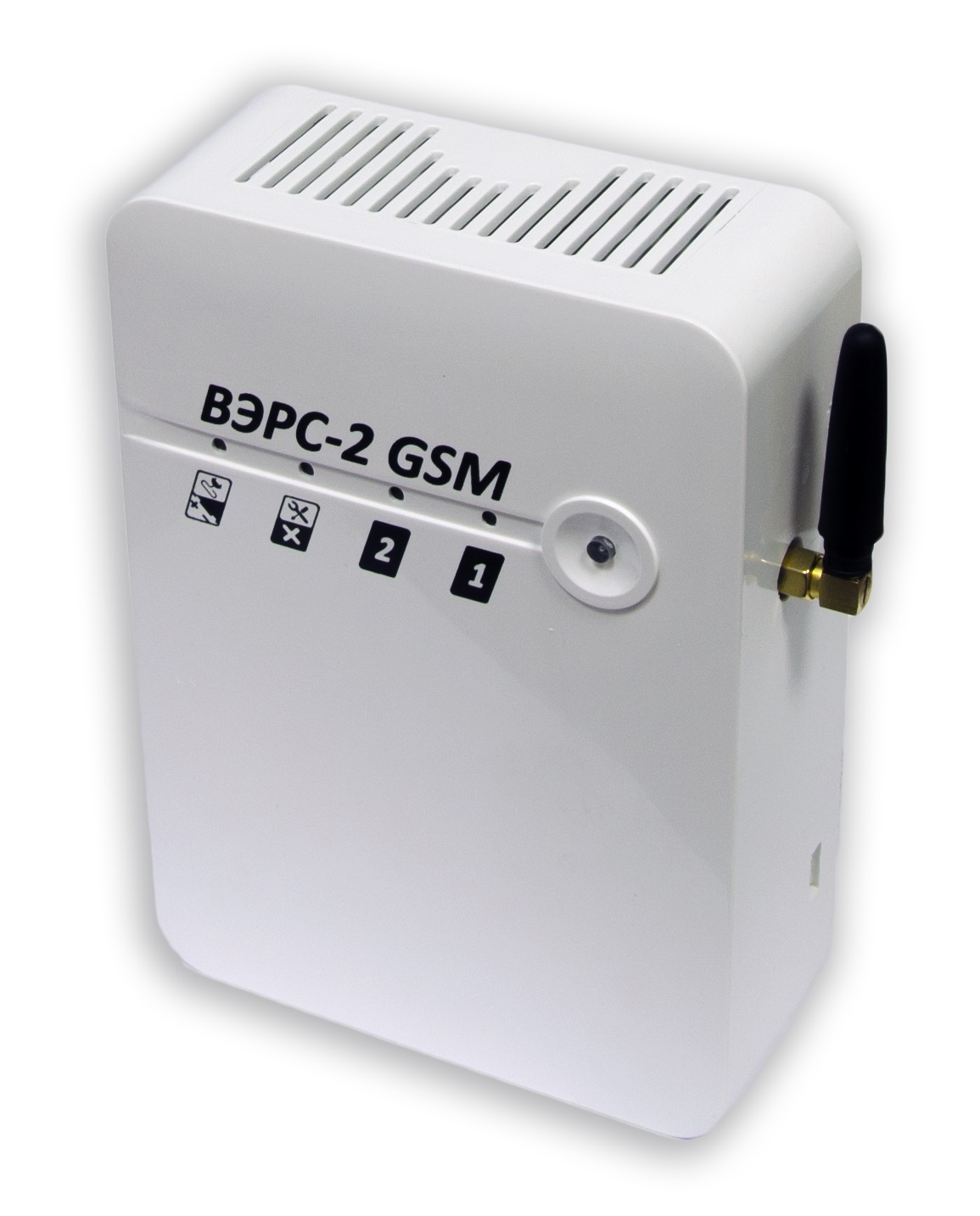 Вэрс-2 GSM Прибор приёмно-контрольный 2ШС под акб 1,2Ач (3ПЦН) ТМ, (2GSM) пластик