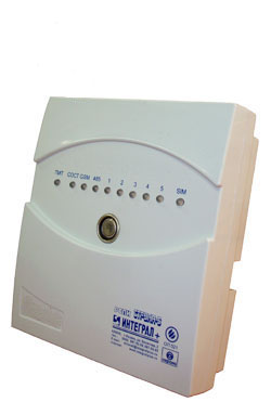 БРО-5-GSM+ETHERNET Блок радиоканальный объектовый (GSM+Ethernet), 5ШС, RS-485