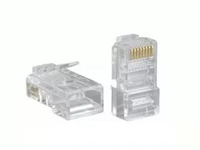Коннектор RJ-45 8P-8C cat.5e Прозрачный