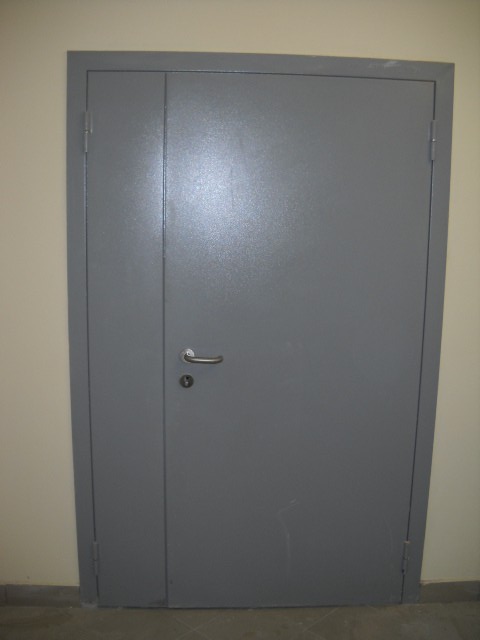 Дверь металлическая утепленная ДМ-02 2400х1210