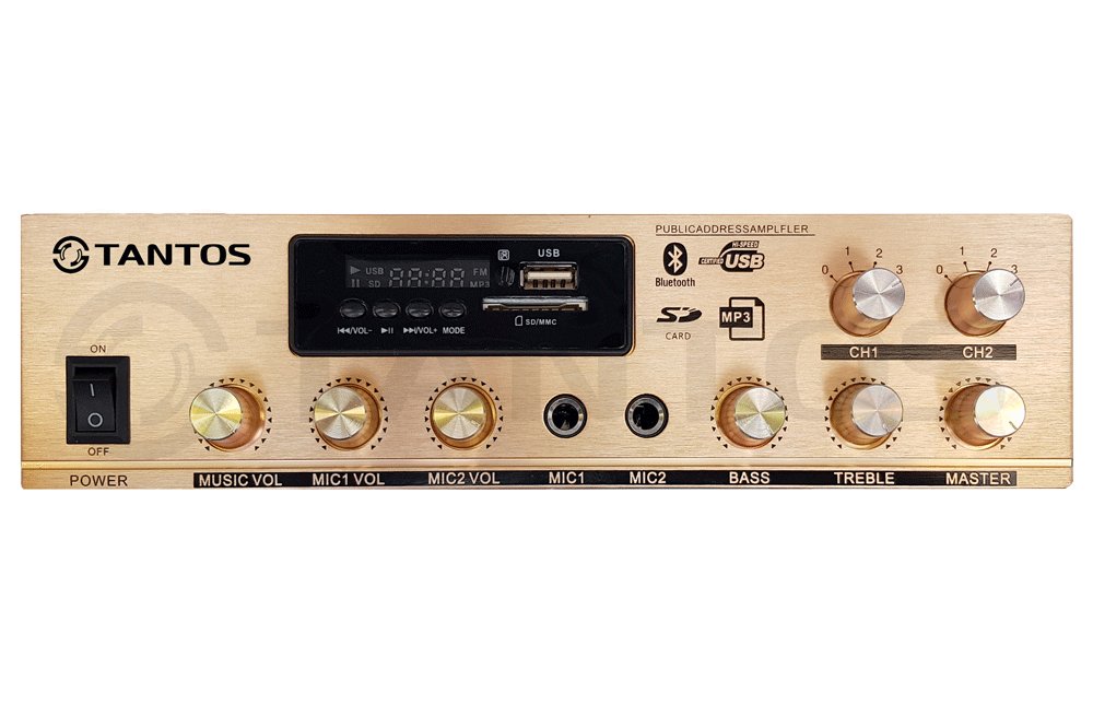 TSo-AA30M Усилитель трансляционный 30Вт, 2 зоны, MP3 (USB/Bluetooth/FM) (штекер 6,3мм)