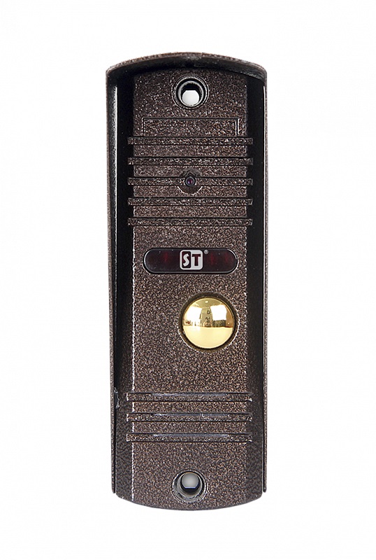 ST-P100 (Медь) Цветная вызывная видеопанель домофона 540Твл с ИК-подсветкой (Угол 78 град)
