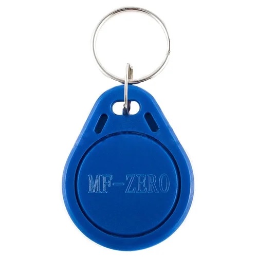Ключ-заготовка Mifare ZERO 1K-Byte (Брелок) 43,7*30,5*5,5мм (Синий)