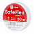 Изолента профессиональная 0,15*19мм*20м Белая SAFEFLEX -50...80С