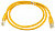Патч-корд 1,0м UTP литой Жёлтый cat 5e (Омеднённый)