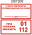 F25 Ответ. противопож. состояние/При пожаре звонить 01, 101, 112 (200х200) , самокл. пленка