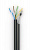 Кабель UTP 4*2*0,51 cat 5e для наружной прокладки с тросом OUTDOOR (МЕДЬ) PREMIUM (Ар. 14261)