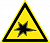 W37  Осторожно.Газ.(сторона 200мм),самокл.